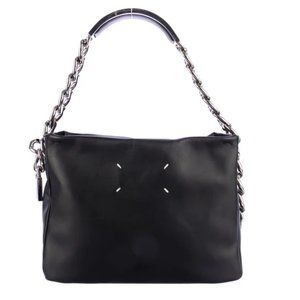 Maison Martin Margiela Chain Shoulder Bag In Black